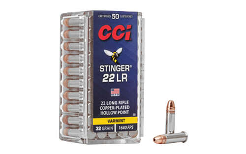 Ammunition CCI Ammunition Stinger 22LR CCI "STINGER" 22LR HP 50/5000 • Model: Stinger